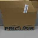 PRICUSIS Nonstick Ceramic Frying Pan, 8/10/12 Inch Non Toxic Skillet, Egg & Omelet & Chef's Pan, Induction Compatible & Oven Safe, Dishwasher Safe,PTFE PFAS & PFOA Free (10 Inch, Gray)