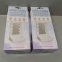 2 x  Wavy Light & Mirror Phone Holder