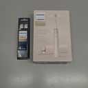 Philips Sonicare DiamondClean 9900 Prestige Electric Toothbrush - with SenseIQ Technology and Advanced AI App, 5 Brushing Modes, 3 Intensity Levels, Charging Travel Case, Champagne, HX9990/11