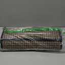 Kitchen Rugs and Mats Non Skid Washable Set of 2 PCS, Absorbent Runner Rugs for Kitchen, Front of Sink, Kitchen Mats for Floor, 17.3"x 47"+17.3"x 29" (Black)