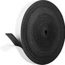 Kikerike Self Adhesive Foam Tape Weatherstrip 1In x 1/8In x 40Ft High Density Foam Insulation Strips Seal Weather Stripping with Strong Adhesive for Door and Window Sound Isolation Soundproofing