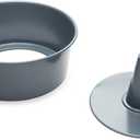 Fox Run Non-Stick Angel Food Cake Pan With Removable Bottom, 10 x 10 x 4.5 Inch Tube Cake Pan