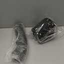 BARTOO 3'' Cold Air Intake Kit Aluminum Automotive Cold Air Intake Pipe Filter Induction Flow Hose Pipe Kit, Black