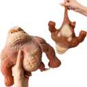 YHan Trending Stretchy Monkey Toy, Stretch Gorilla Toy, Kids Adult Stress Relief Squishy Toys Anxiety TikTok Gift Idea Stretch Gorilla Funny (Large)
