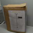Adesso 5120-22 Metropolis 300W Torchiere, Floor Lamp, Chrome Finish