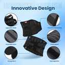 New Lower Back Brace for Men and Women, Lumbar Support with Adjustable Straps, Breathable & Heavy Duty, IV-Shaped Support for Sciatica Pain Relief, Posture Corrector for Rehabilitation, Work, Sports