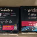 Goodnites Girls' Nighttime Bedwetting Underwear, Size S/M (43-68 lbs), 44 Ct (2 Packs of 22)
