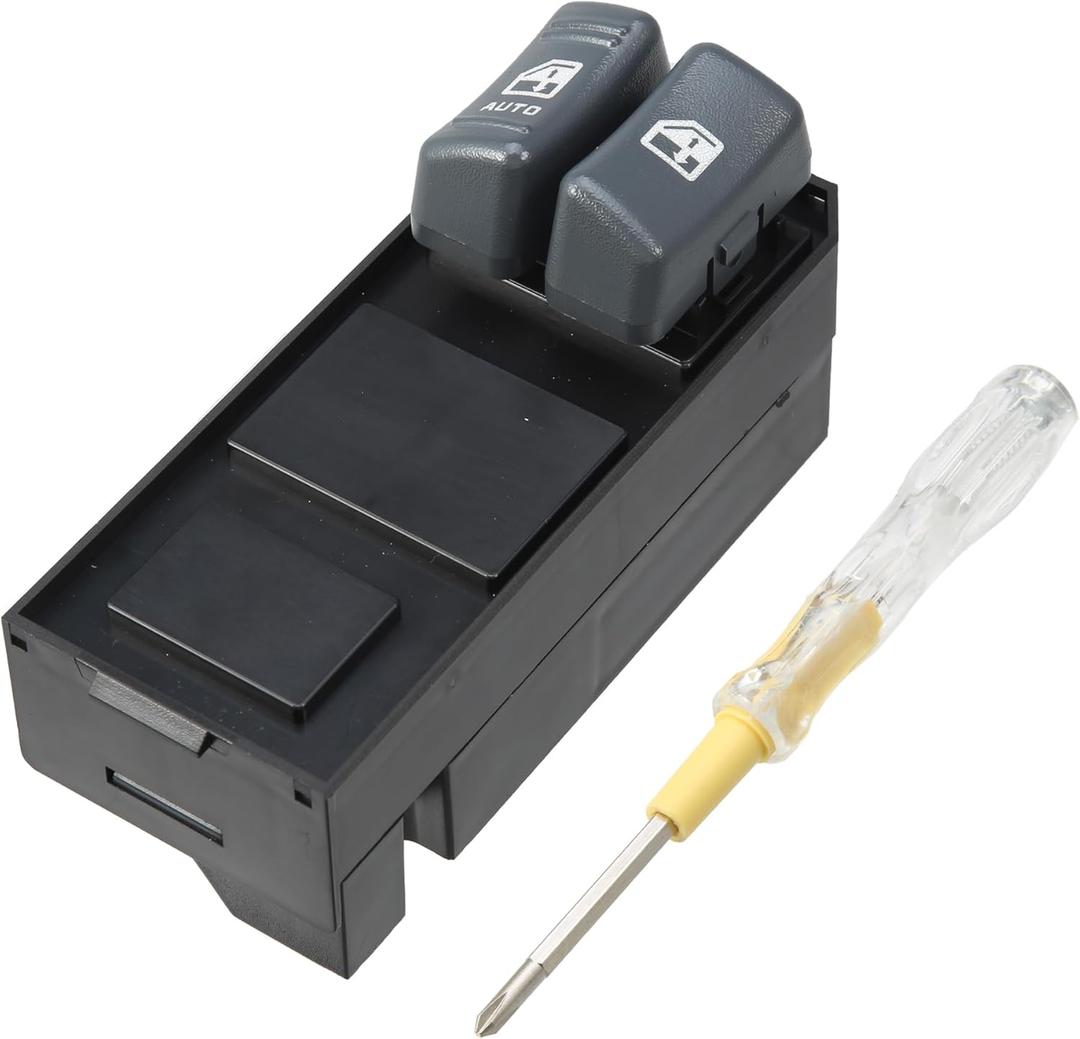 Power Window Switch for Chevrolet Astro Base LS LT 1996-2005 Window Control Switch for GMC Safari 1996-2005 No.15151511/19244649 Front Left Driver Side