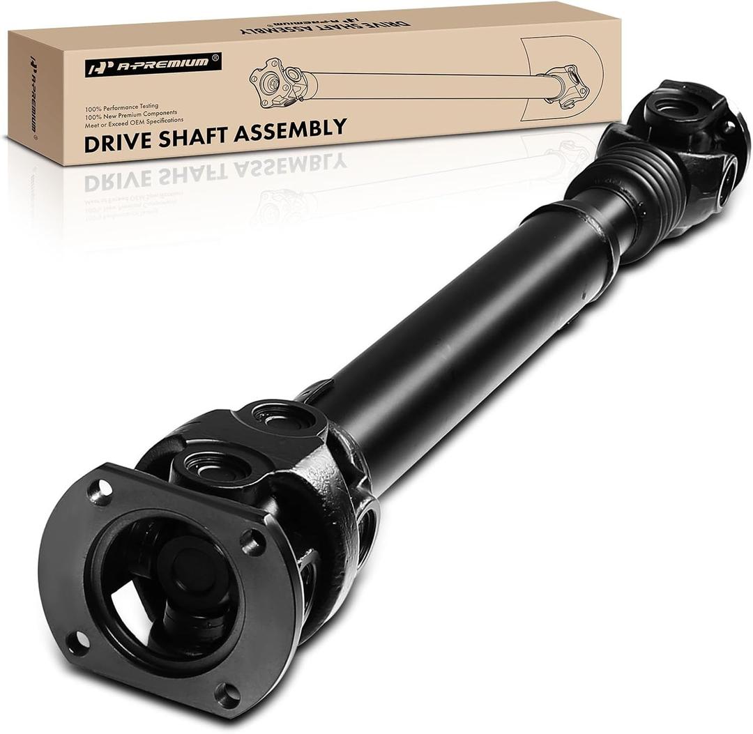 A-Premium Front Complete Drive Shaft Prop Shaft Driveshaft Assembly Compatible with Dodge Ram 1500 2500 3500 V8 5.7L, 4WD Automatic Transmission, Replace# 52105930AA, 52105930AB
