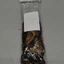 16 Inch Ponytail Extension Drawstring Ponytail for Women Curly Wavy Pony Tails Hair Extensions Synthetic Ponytails Hairpieces for Daily Use-Chestnut Brown Mix Golden Highlights