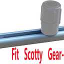 Brocraft Crappie Rod Holder System with Deck/Side Mount/Spider Rigging