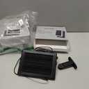 BOBUY Ring Camera Solar Panel Charger, 5V 3.5W Solar Charger Compatible with Ring Spotlight Cam/Stick Up Cam Battery Outdoor Wireless Surveillance Camera, 16.4ft Cable (Black, 3 Pack)