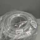 1/2inch 100ft Liquid-Tight Conduit and Connector Kit,Flexible Non-Metallic Liquid Tight Electrical Conduit Kit with 5 Straight and 3 90-Degree Connector Fittings,1/2 in. Dia