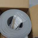 COUKIU Flexible Baseboard Molding Trim, 4 Inch x 20 Feet Self-Adhesive Vinyl Wall Base Cove Base, Peel and Stick Rubber Wall Base Moulding Trim(S100, Gray)