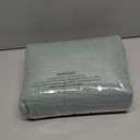 Cosy Family 4 Layer Muslin Bed Blanket - Breathable and Lightweight Gauze Boho Blanket for Spring, Soft 100% Cotton Muslin Blanket, Green, 55x80 Inches