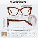 Readers for Women Men,Reading Glasses with Blue Light Blocking,Spring Hinges Eyeglasses for Reading (A05-3-pack Mix)