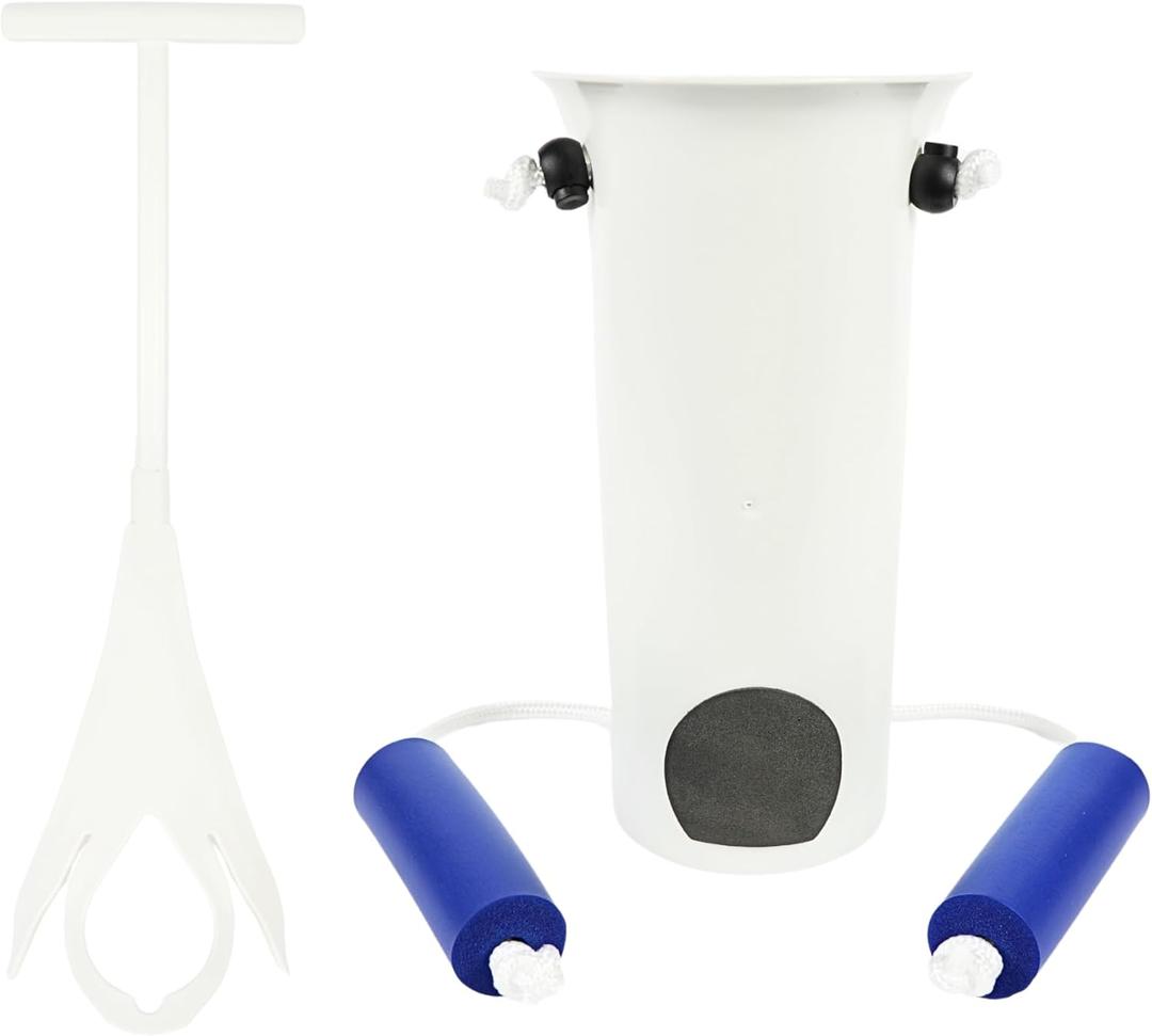 Molded Sock Aid Donner Kit - Sock Remover and Donner Kit - Foam Grip Handles - 31" Adjustable Cords - Sock Helper Stocking Slider - Elderly, Senior, Pregnant Diabetics