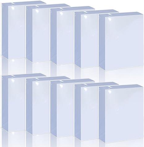 35pt Top Loaders for Cards - 1000 Count - Premium 3x4 Inch Trading Card Toploaders - Protect Your Baseball and Sports Cards with These Crystal Clear Hard Plastic Sleeves Protectors