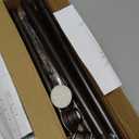 ENJOYBASICS 2 Pack Adjustable Spring Tension Curtain Rods 32 to 66 Inches, Stainless Steel Bronze Shower Rod No Drilling for Window, Bathroom, Closet, Room Divider, 7/8" Diameter