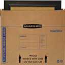 Bankers Box Large Moving Box, Up to 55" TV/Picture/Mirror, 4-Pack, 48 x 4 x 33 Inches (7711301)