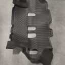 KELCSEECS Floor Mats & Cargo Liner Custom for 2019-2024 Nissan Armada/Infiniti QX80 8 SeatsBench Seat Waterproof All Weather Mats Guard Automotive Liners Full Set Accessories Black