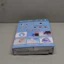 2025 Upgraded Pool Float with Canopy, 2 Cup Holders - XL Inflatable Pool Floats with Adjustable Sun Shade Cover, Dual Handles, Ergonomic Headrest, Heavy Duty Adult Floats for Pool, Beach, Lake (1 Pack, Tropical Blue)