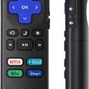 Universal Remote Control Replacement for Roku TV All Models, Compatible for TCL/Hisense/Sharp/Philips/Onn/Element/Insignia/JVC/RCA R0KU Smart TVs (Not for RokuStick,Box and Players)