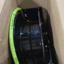 Flexzilla Open Face Retractable Air Hose Reel, 3/8 in. x 50 ft., Heavy Duty, Lightweight, Hybrid, ZillaGreen - L8611FZ