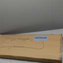 Treadmill Desk Attachment 36 Inches Tread Tray Workstation, Laptop Stand Holder for Notebooks, Tablets, Phone,Cup,Ergonomic Platform with Cooling Holes & Edge Protector (White)