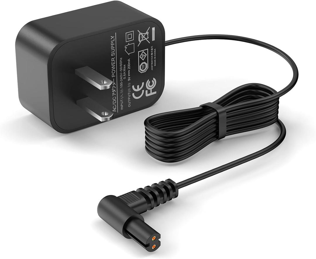 9V Charger for Black and Decker Screwdrivers LI2000 and LI3100 (Non-Type 2), Replacement Charger for Black and Decker Cordless Drills BDCS40G and GSL35, Original Power Cords 90593303 and 90593303-01