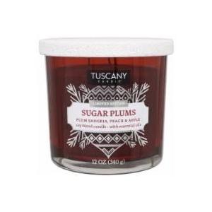 Tuscany Candle Sugar Plums 12Oz Pack of 2