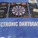 WIN.MAX Electronic Dart Board, Soft Tip Dartboard Cabinet Set for Adults, LED Scoring Dartboard with 38 Games & 211 Variants, Up to 16 Players, 12 Darts+40 Tips, Wall Mount for Bar Game Room Man Cave