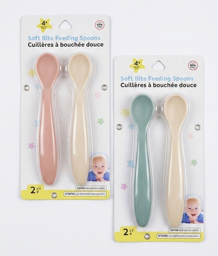 Soft Bite Feeding Spoons 4 Pieces