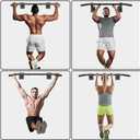 Wall Mount Pull Up Bar, Joist Beam Rafter Mount Pull-up Bar, Ceiling Mounted Chin Up Bar for Home Gym with Punching Bag Hanger, 
Maximum Weight Recommendation	600 pounds