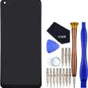 LMQ630EAW Glass LCD Touch Digitizer Display Screen Replacement for LG K61 Black