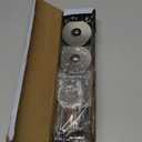 Urban Deco 16PK Table Number Holders Place Card Holders 12 Inch Table Card Holders Steel Card Holders for Photos, Food Signs, Memo Notes, Weddings, Restaurants, Birthdays(Black)