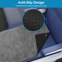 COZYBONDER Toddler Airplane Bed, Kids Airplane Seat Extender Travel Bed, Kids Airplane Travel Essentials, Air Must Have for Toddlers, Portable Plane Footrest for Flights