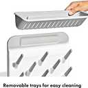OXO Tot Expandable Drying Rack Space-Saving Drying Rack | Newborn and Baby Essentials | Breastfeeding Essentials | Dry Baby Bottles | Save Space in Kitchen