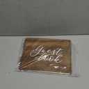 Wooden Rustic Guest Book with 110 Pages Lined 11" x 8.7"