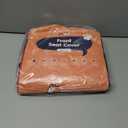 Front Seat Dog Cover for Car, Truck & SUV - Waterproof, Non-Slip Pet Car Seat Cover for Dogs - Durable, Easy to Install & Clean, Front Passenger Seat Protector for Pets & Vehicles (Red)