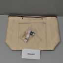 GIVLEFLY Purse Organizer Insert, Multiple Pockets Tote Bag Organizer Insert with Cup Holder Fit for Longchamp Le Pllage Orginal，Xtra，Green M Backpack and Le Pliage Green,Original M Tote Bag Divider