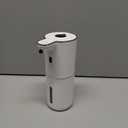 Automatic Liquid Soap Dispenser 12.8oz, Rechargeable & 6 Levels Soap Adjustable with Digital Display, Wall Mount, Waterproof, Touchless Hand/Dish Soap Dispenser for Kitchen, Bathroom, Hotel (White)