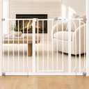 Regalo Safety 29"-49" Extra Wide Baby Gate, Bottom of Stairs & Doorways