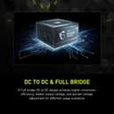 MSI MAG A850GL PCIE5, Fully Modular Compact Gaming 850W Power Supply, 80+ Gold, ATX 3.1 & PCIe 5.1 Ready, Native Dual-Color 12V-2x6 Cable