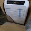 SereneLife Small Air Conditioner Portable 12,000 BTU with Built-in Dehumidifier - Portable AC unit for rooms up to 550 sq ft - Remote Control, Window Mount Exhaust Kit (White)