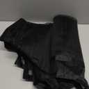 Mesh Screen with Magnetic Closure-Keeps Bugs Out Let Breeze in, Heavy Duty - Pet and Kid Friendly, Works with Front, Sliding Doors (38 x 82 Inch) (Black)