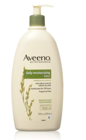 Aveeno Active Naturals Daily Moisturizing Lotion, 18-Ounce Pump (Pack of 2)