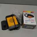 Car Heaters for Vehicle,12V Car Heater that Plugs into Cigarette Lighter,200W Fast Heating Car Defroster Windshield Heater (Orange)