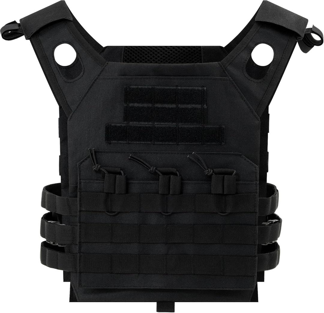 Youth Tactical Vest,Adjustable Training Protective Outdoor Vest,Airsoft Paintball Army Costume CS Game