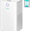VIVOSUN 10L/D 2,000 Sq. Ft. Dehumidifier, Ultra-Quiet Auto Defrost Dehumidifier Equipped with 2L Water Tank, Smart WiFi App, Color Digital Display, 24-hour Timer for Home, Basement, Bedroom